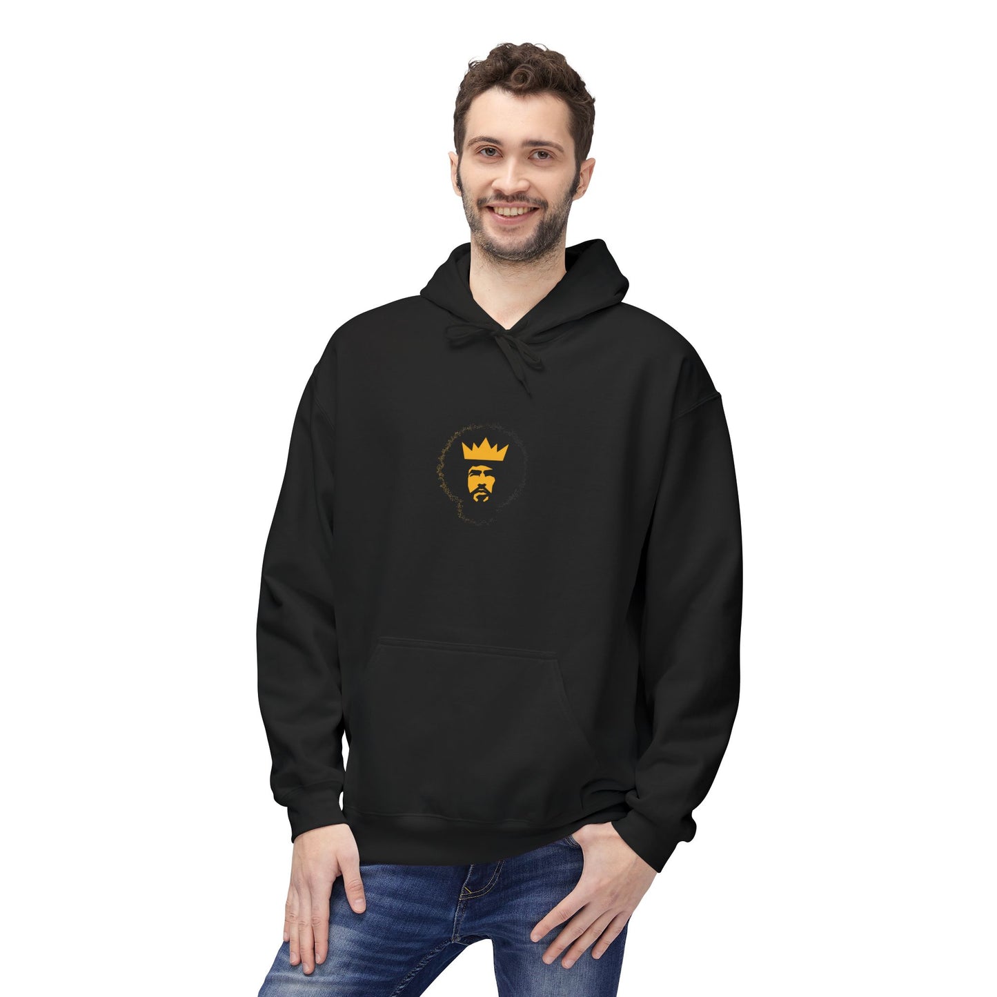 Hoodie « Crowned King » — Force. Héritage. Leadership