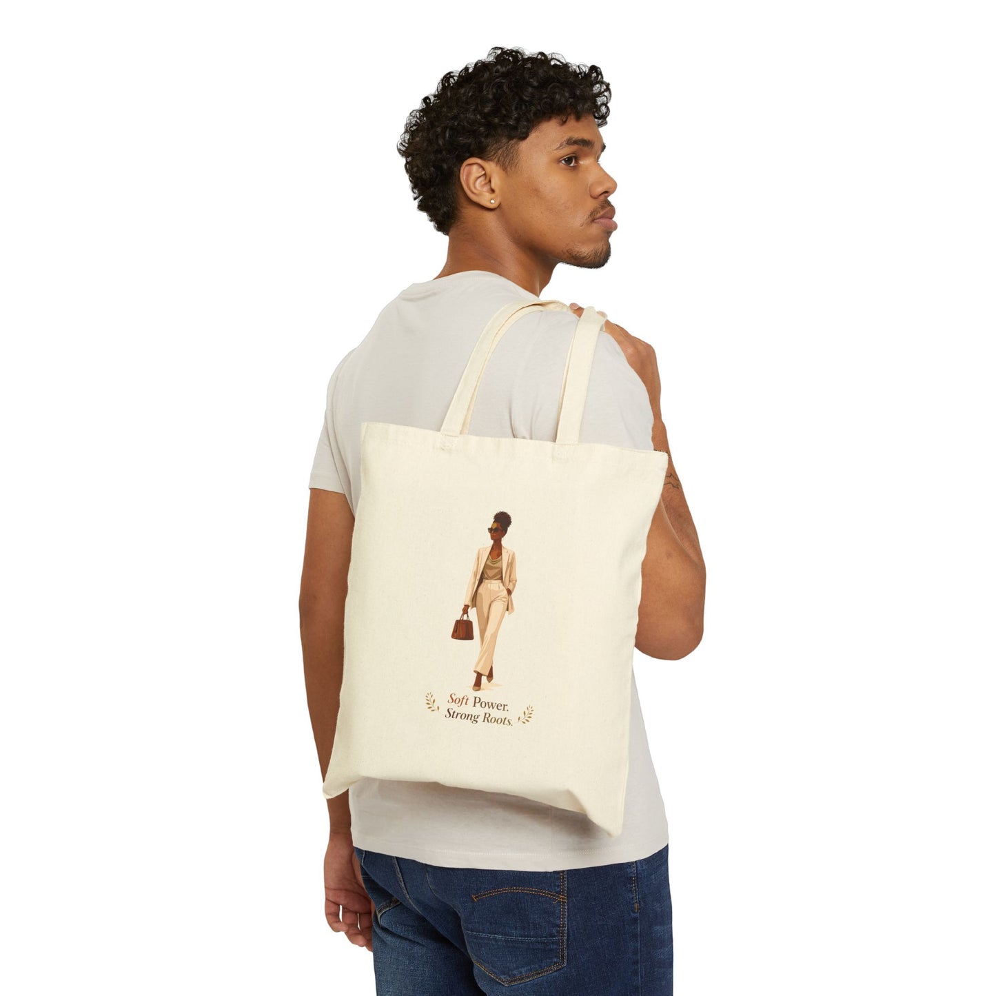 Tote Bag Soft Power Strong Roots