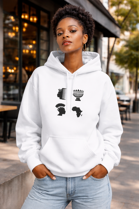 Hoodie « Heritage Icons » — Culture. Racines. Fierté