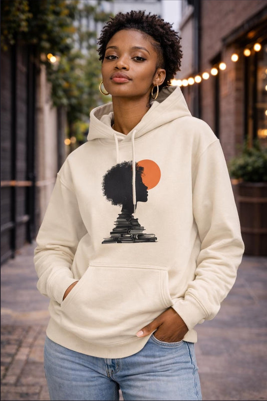 Hoodie « Rooted & Rising » — Ancrée. Élevée. Inarrêtable.