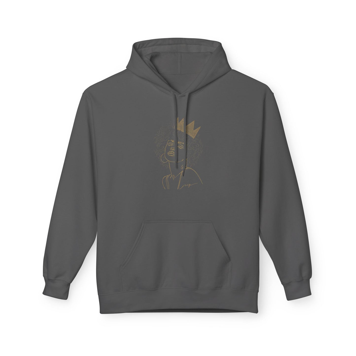 Hoodie « Golden Queen » — Couronnée. Puissante. Incontestable.