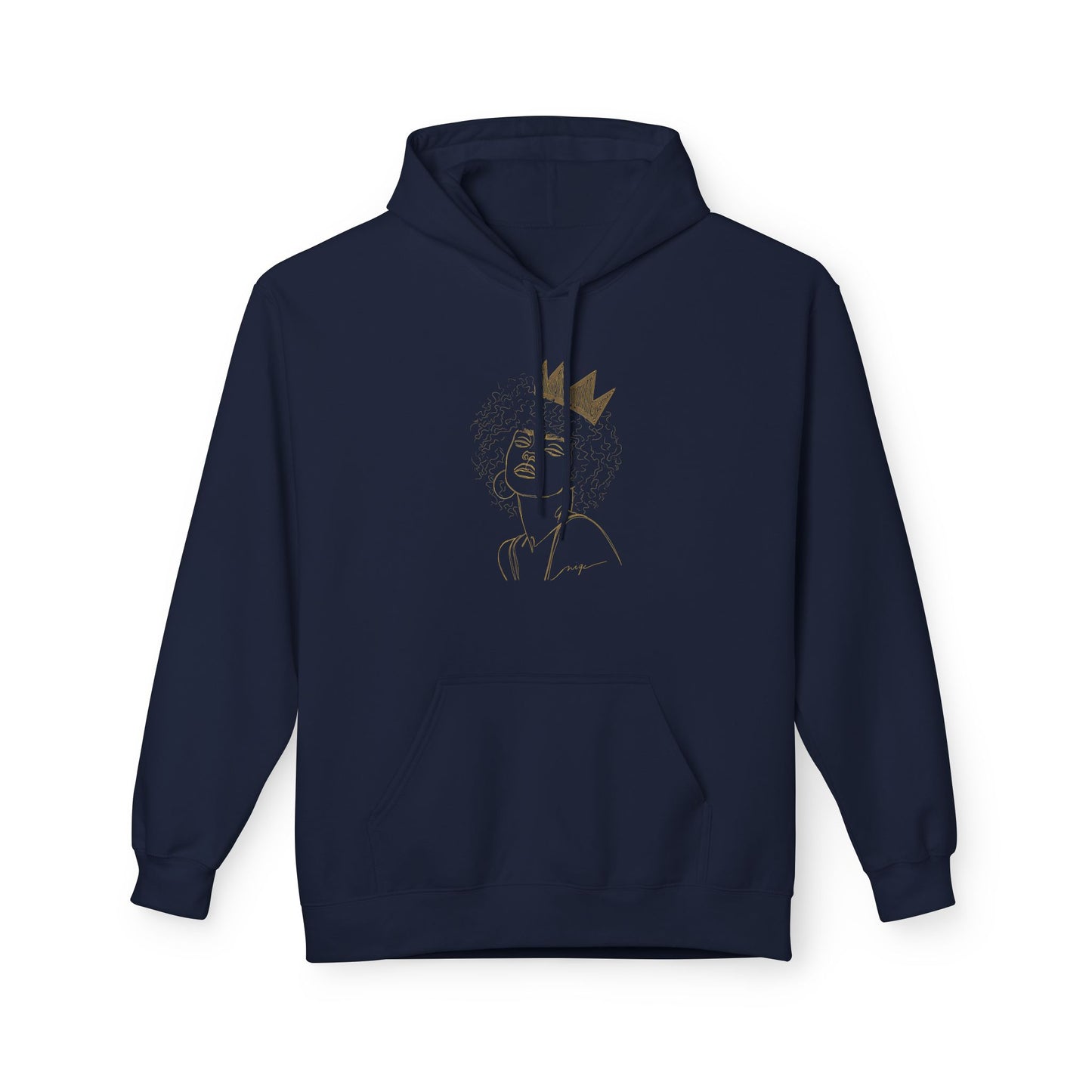 Hoodie « Golden Queen » — Couronnée. Puissante. Incontestable.
