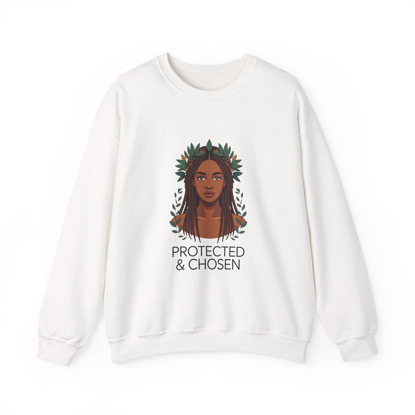 Sweat « Protected & Chosen » — Protégée. Guidée. Choisie.