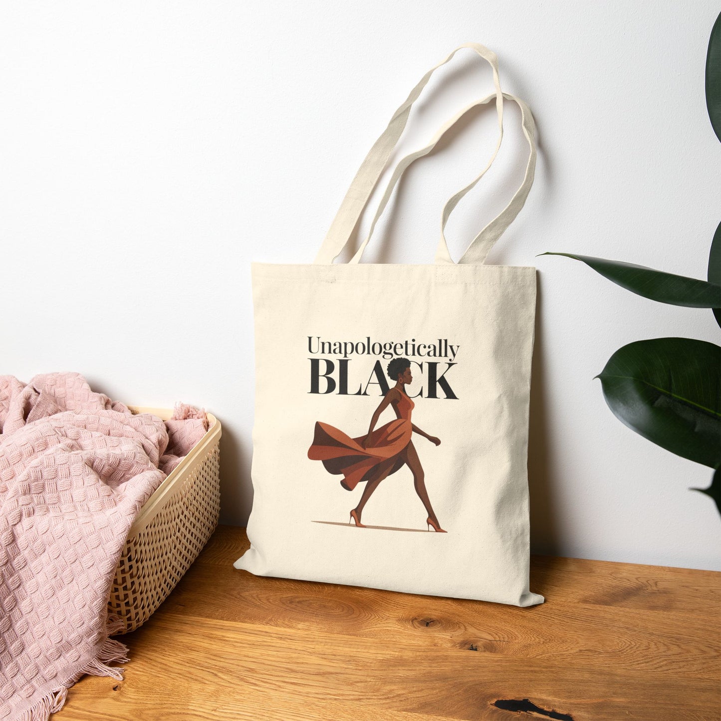 Tote Bag Unapologetically Black
