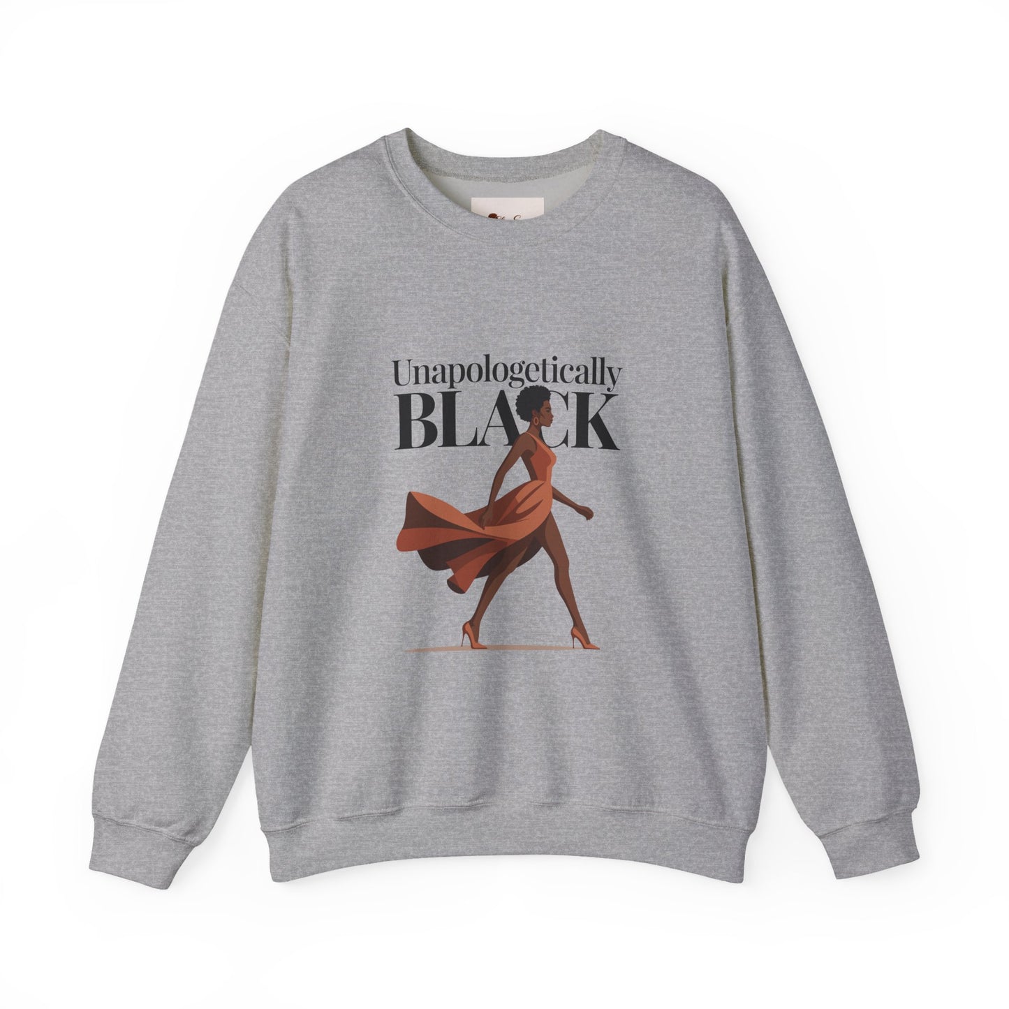 Sweat « Unapologetically Black » — Audacieuse. Fière. Inarrêtable.